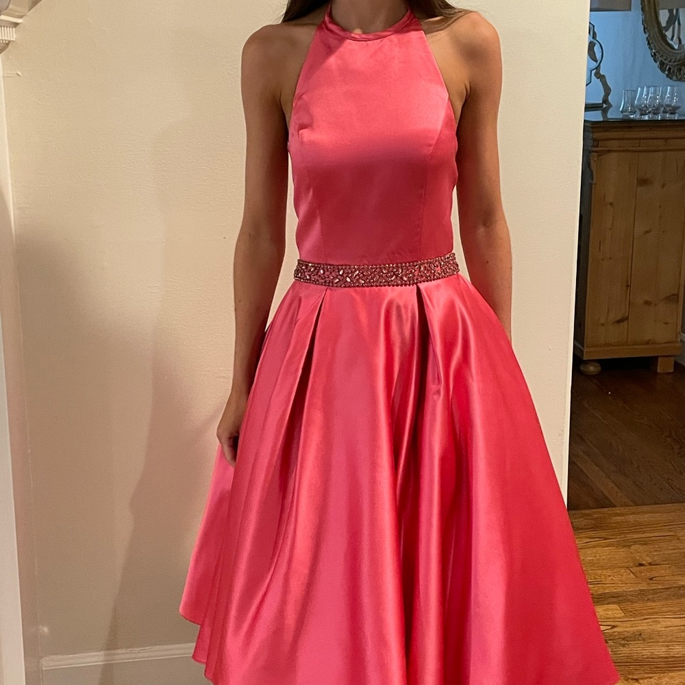 Sherri Hill Pink Cocktail Dress Size 00